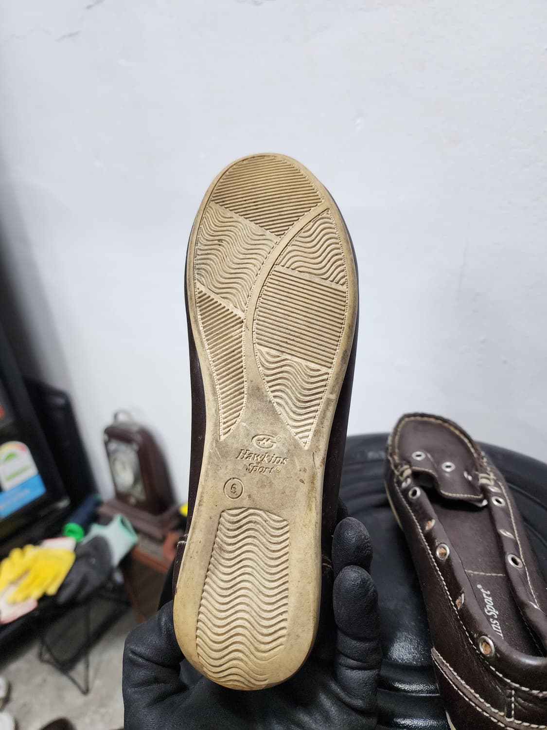 호킨스 브라운 가죽 로퍼 플랫슈즈  상품이미지5