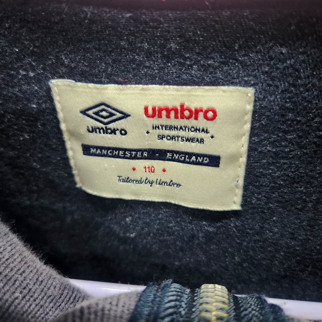 엄브로 사이드라인 로고 트랙 자켓 110(XL) 상품이미지5