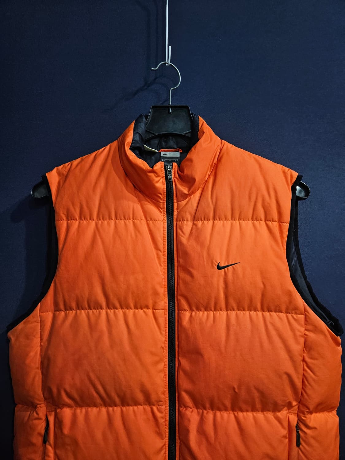나이키 오렌지컬러 남성 넉넉한 100 덕다운 베스트  상품이미지6