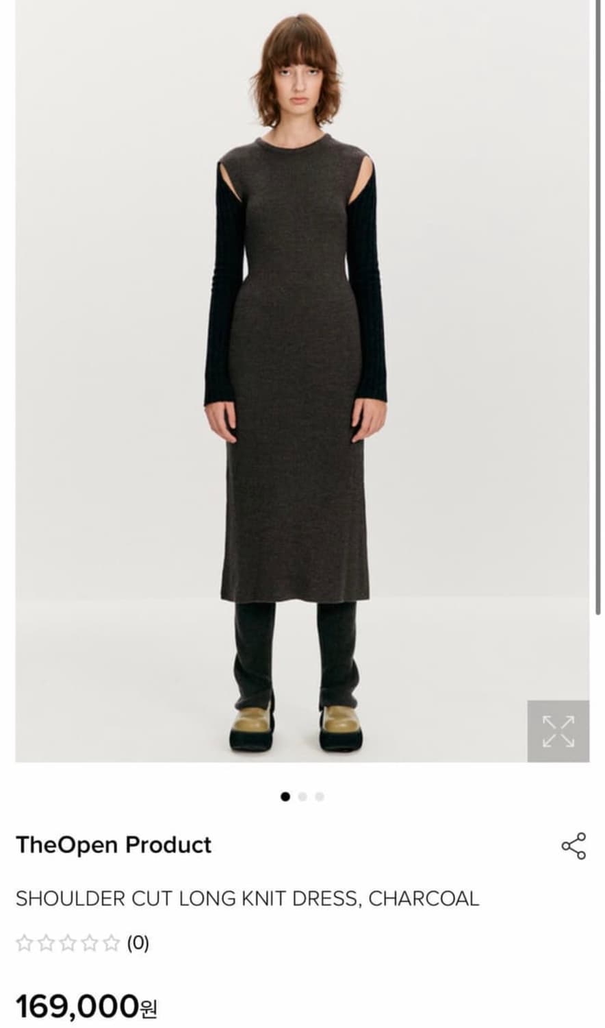 더오픈프로덕트 니트 원피스 상품이미지1