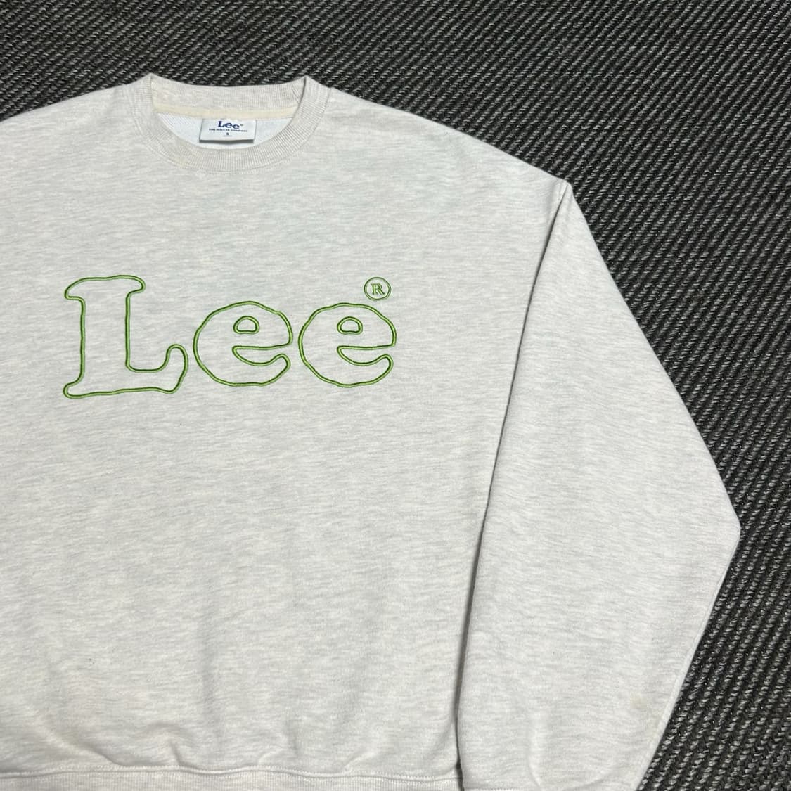 [S] Lee 리 오트밀 미드웨이트 맨투맨 상품이미지2