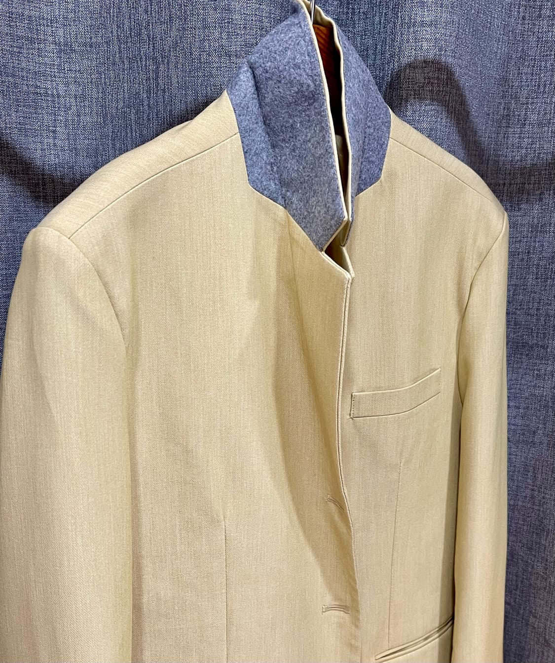 도매택 Coming J 간절기 오버핏 자켓 /버터칼라  상품이미지7