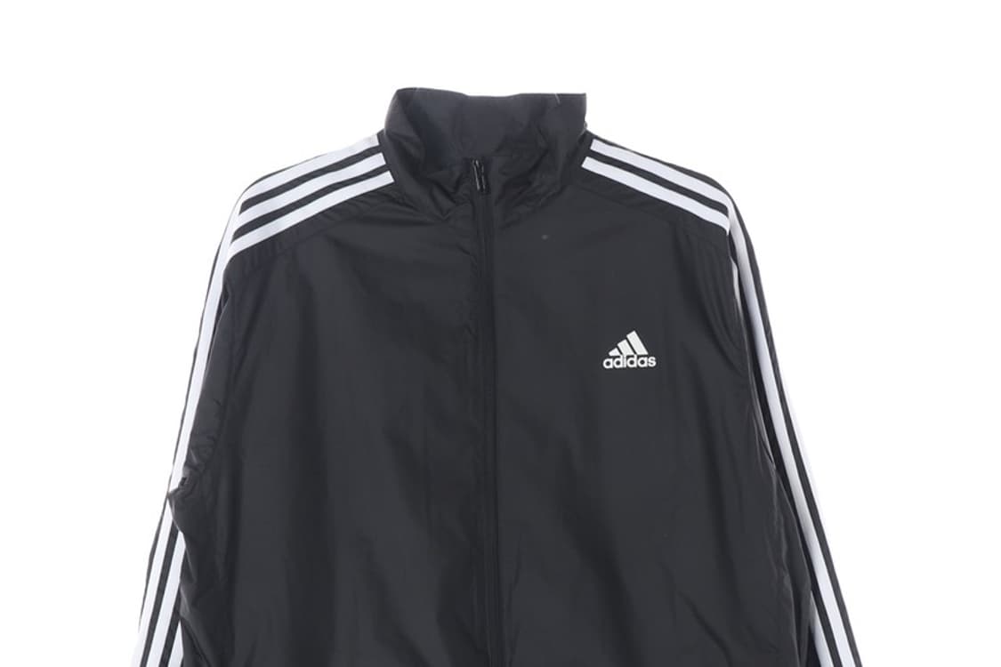 아디다스 삼선 블랙 트랙 바람막이 자켓 2XL 상품이미지3