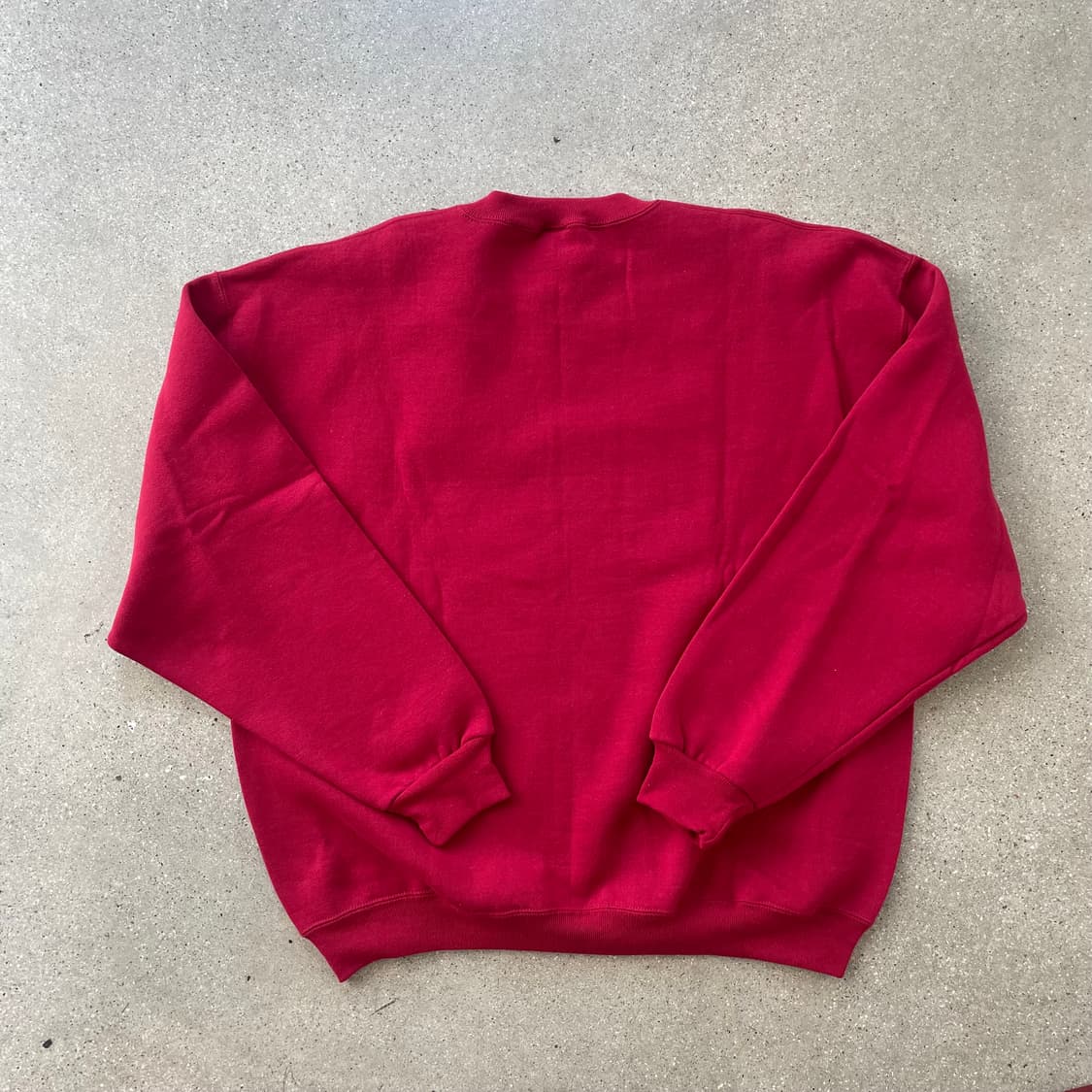 빈티지  러셀 애슬레틱 스웻셔츠 레드 made in mexico 데드스탁 상품이미지4