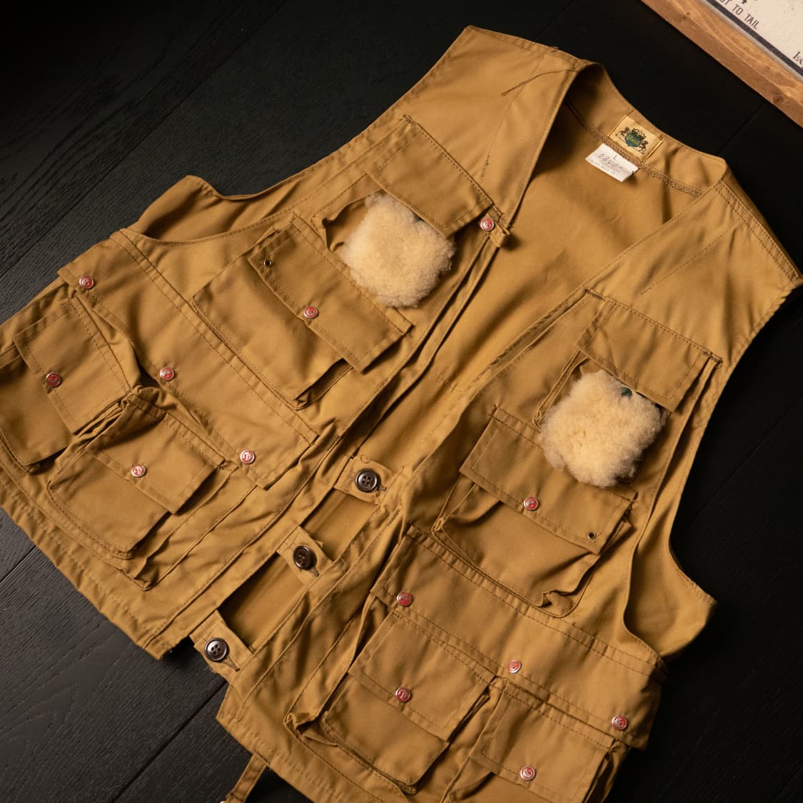 70s IDEAL FISHING VEST [Deadstock] / 105 상품이미지9