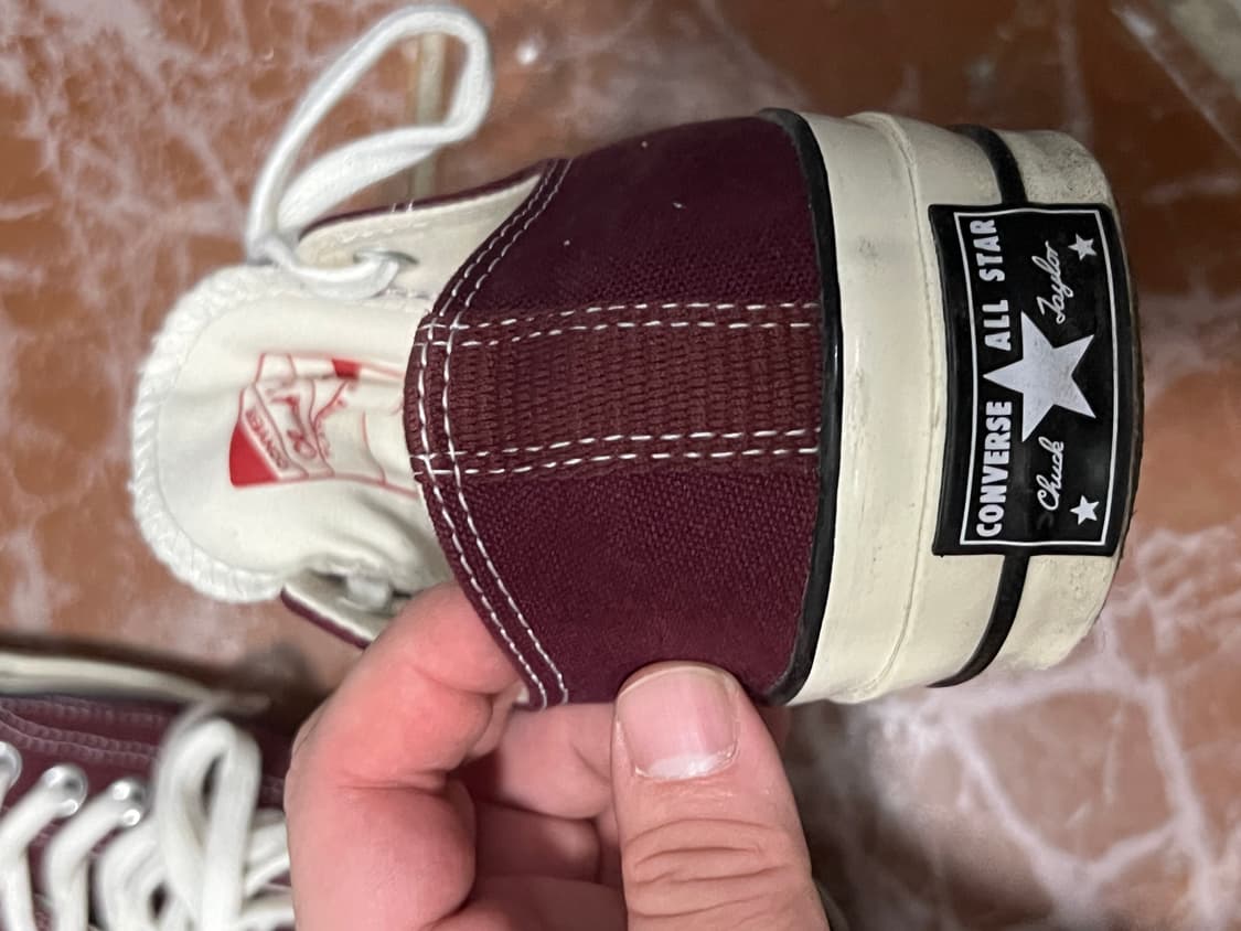 컨버스 척 70 로우 다크 버건디 상품이미지3