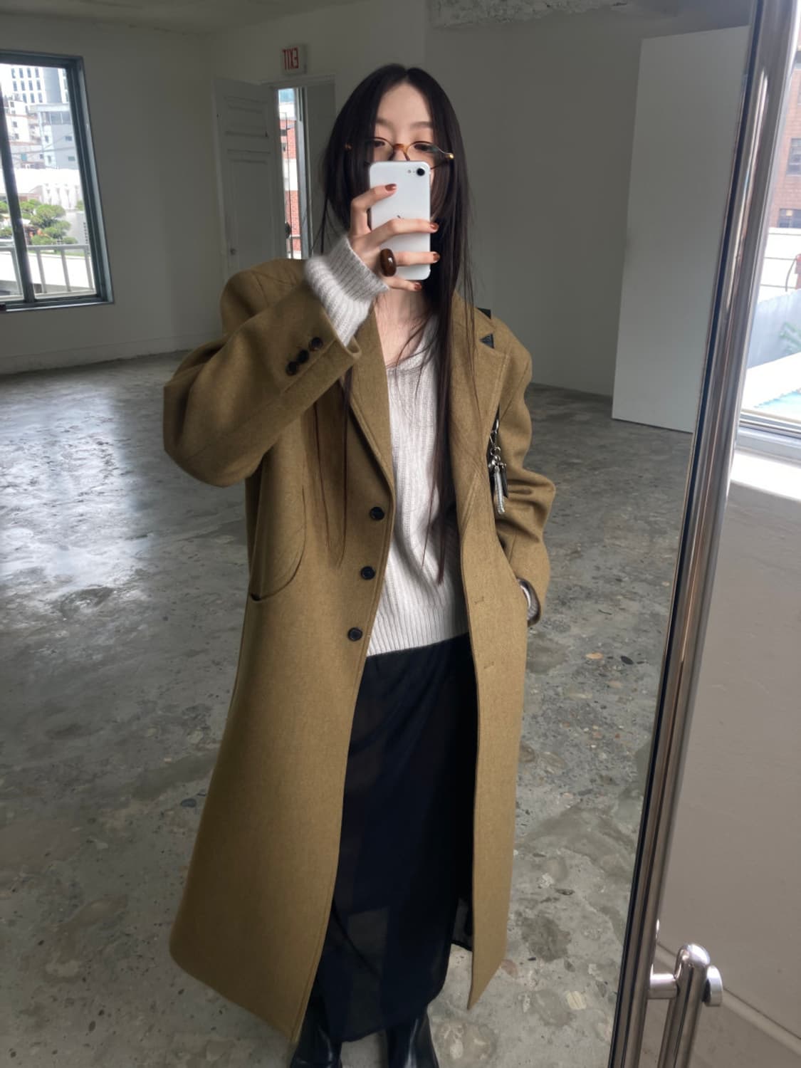 런던플랏 보울 롱코트  상품이미지1