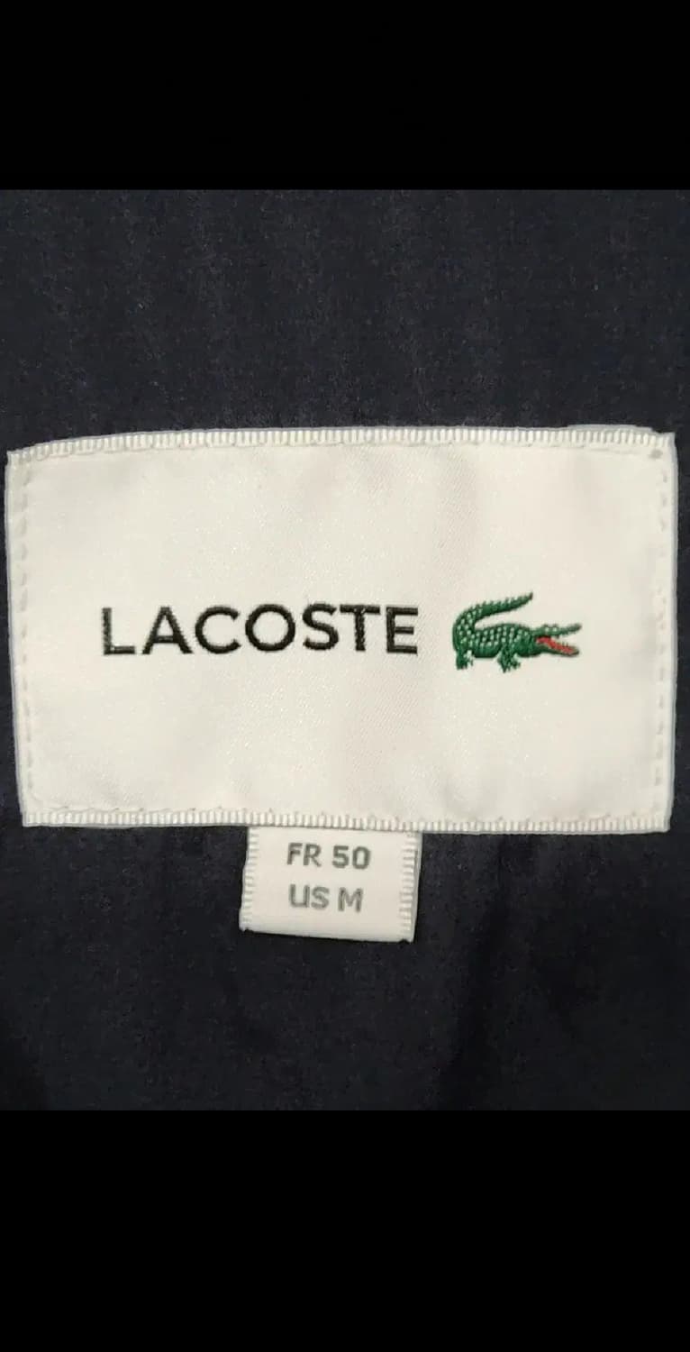 (L) 라코스테 바람막이 점퍼 네이비 윈드스토퍼 자켓 스판  상품이미지3