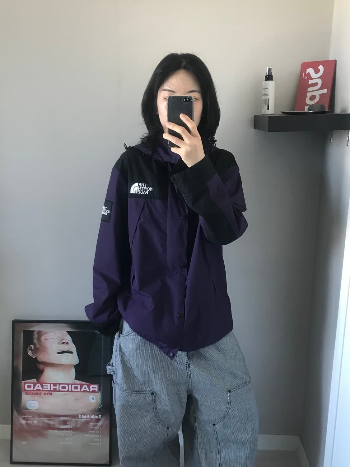 노스페이스 화이트라벨 마운틴 다운 바람막이 자켓 상품이미지2