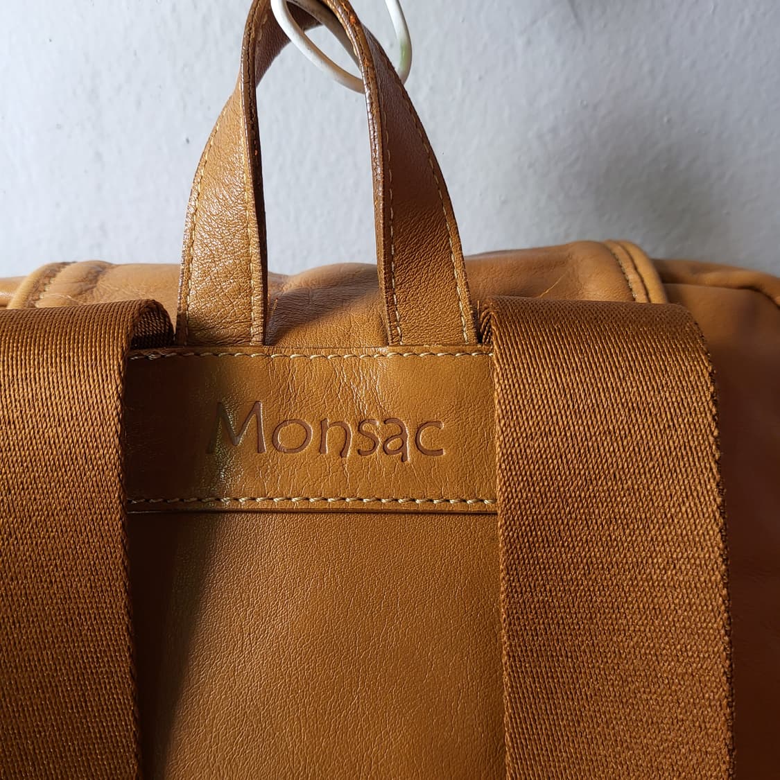 몽삭 올 레더 백팩 상품이미지7