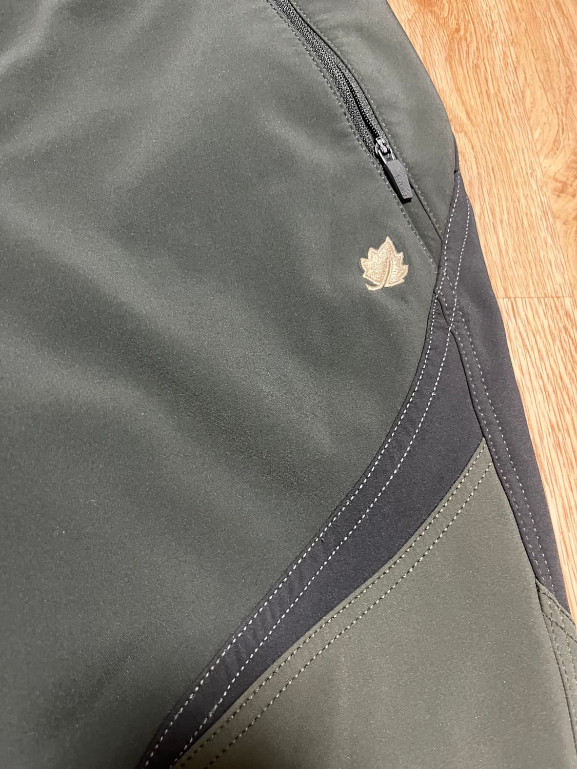 라푸마 카키색 기모 등산바지 상품이미지2