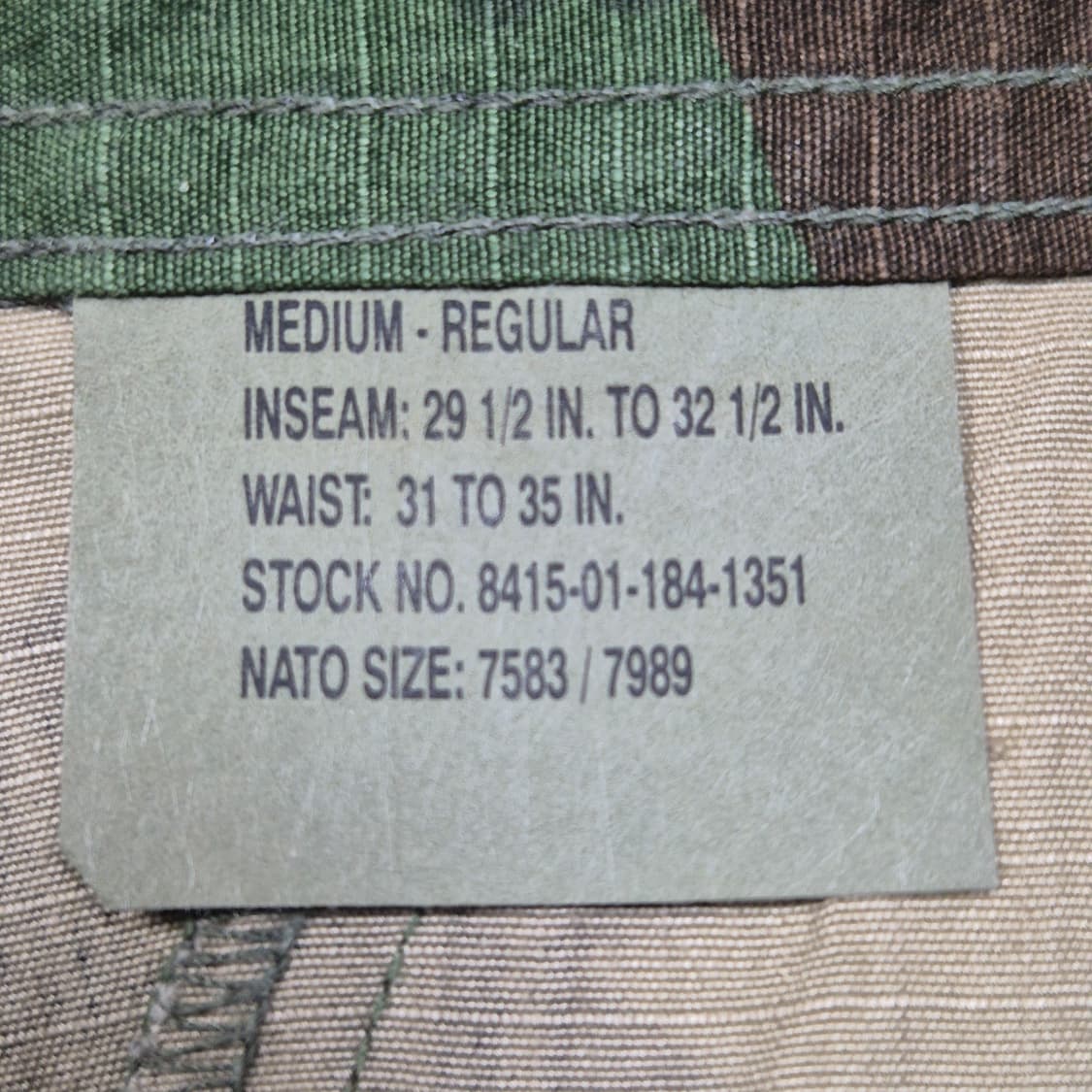 [M]미군 우드랜드 BDU - 673 상품이미지4