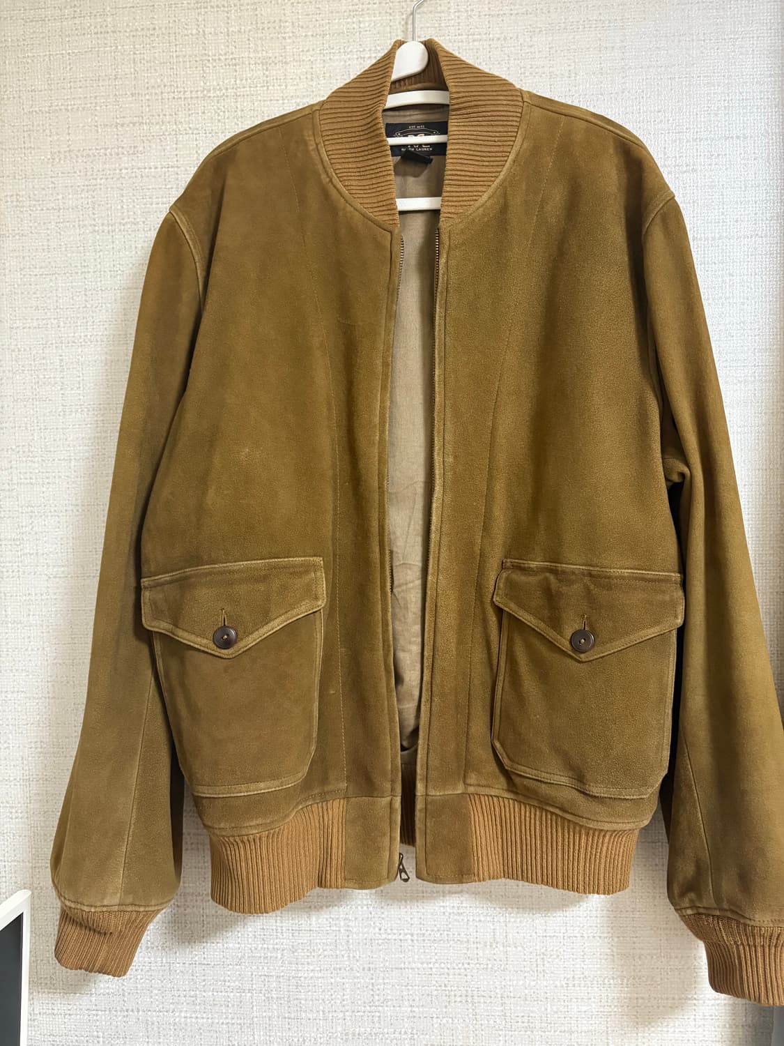 RRL 디어스킨 러프아웃 A-2 재킷 L 상품이미지1