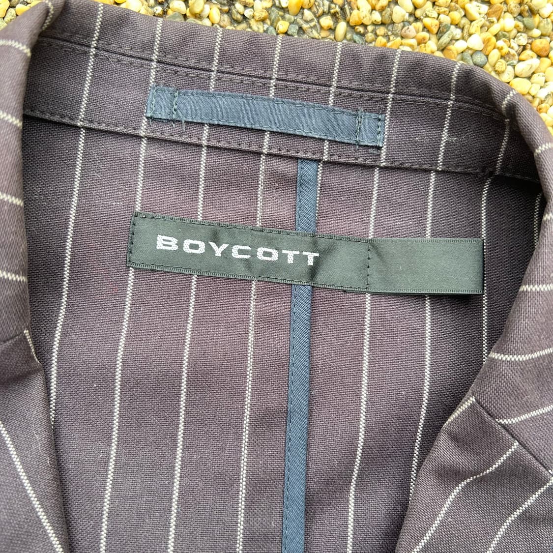 Boy cott 스트라이프 블레이져 자켓 상품이미지4