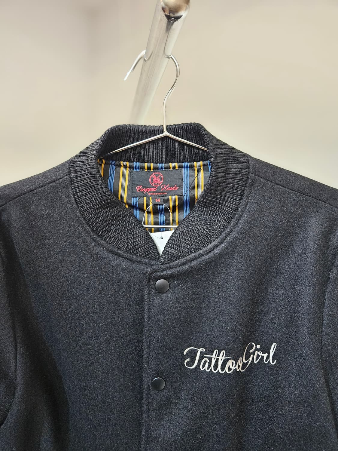 CROPPED HEADS 자수 스타디움 자켓 상품이미지3