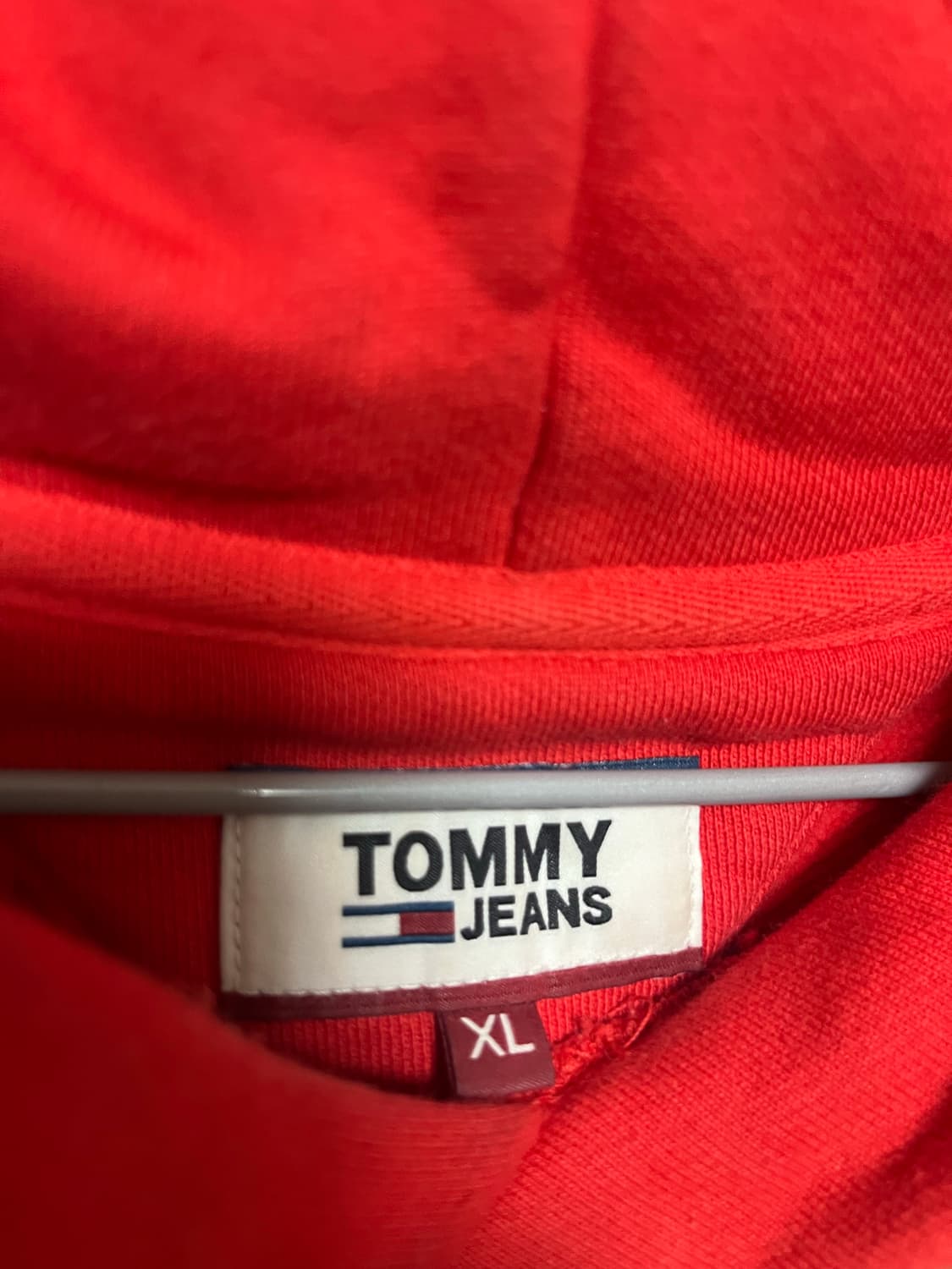 타미진스 레드 후드티 상품이미지4