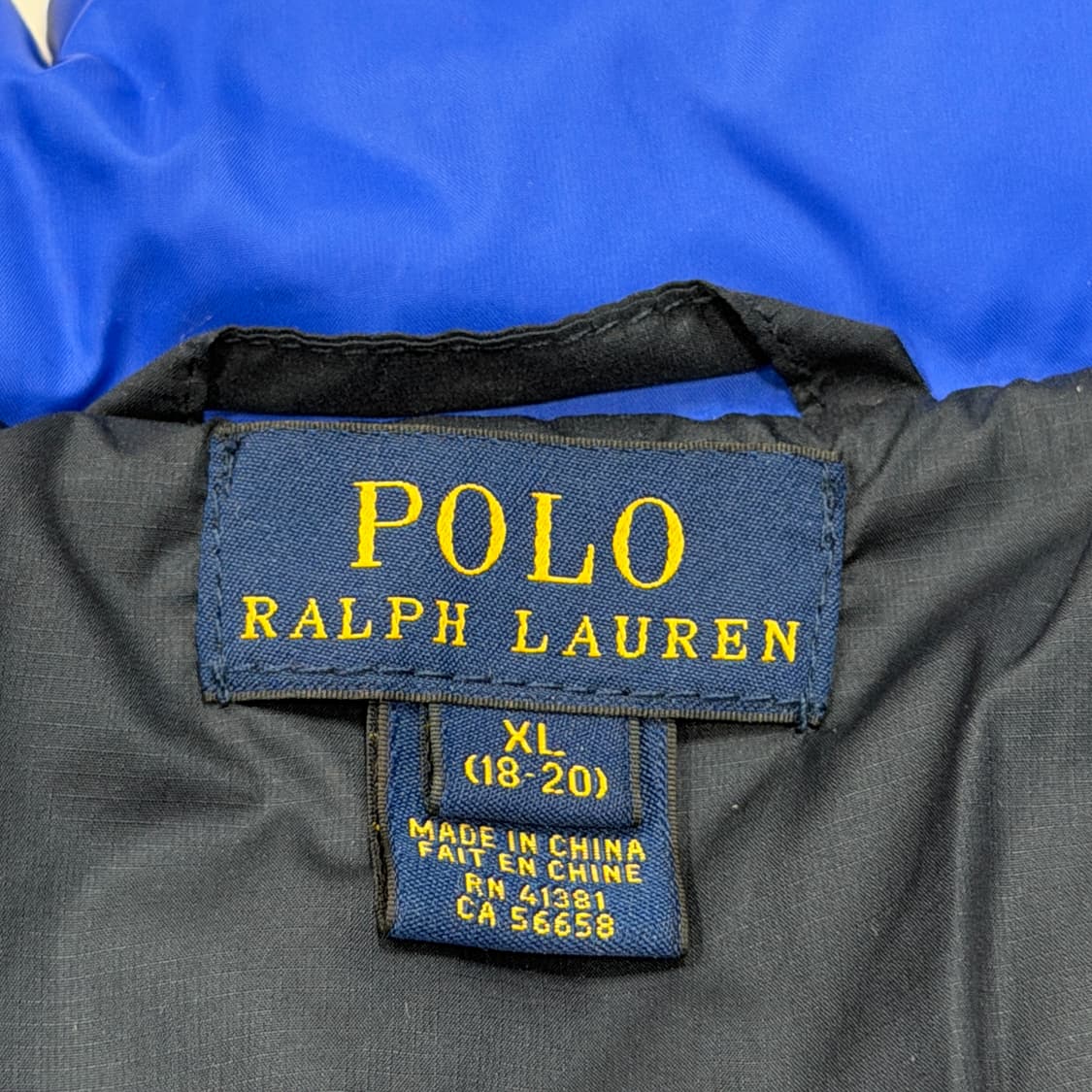 폴로 랄프로렌 빅포니 패딩 자켓 XL 상품이미지4