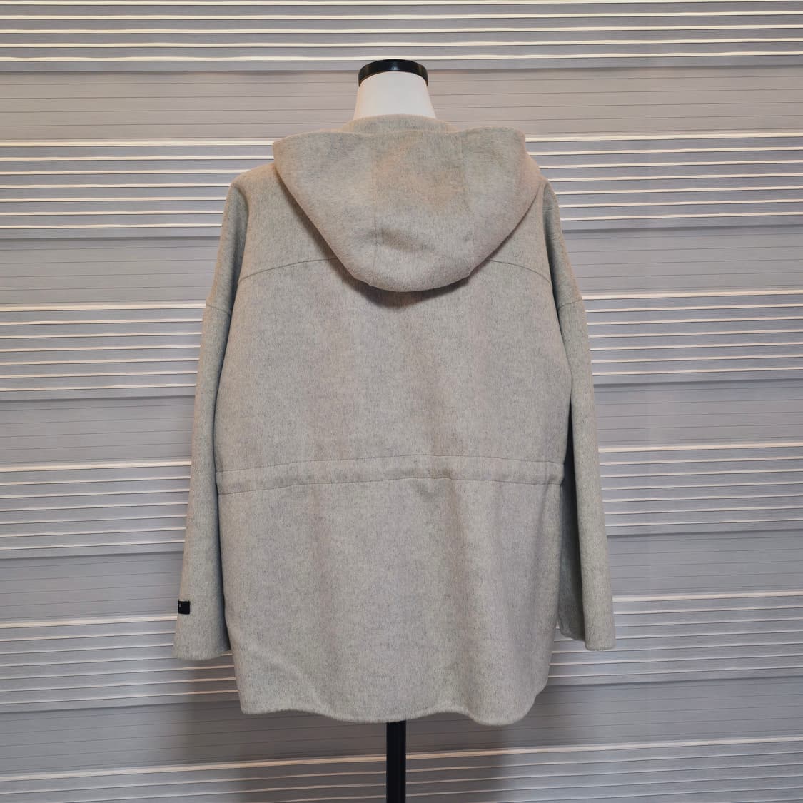 핸드메이드 후드 반코트 자켓  상품이미지4