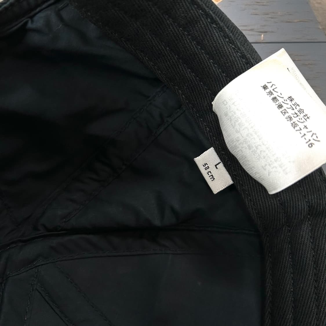 발렌시아가 자수 로고 볼캡 상품이미지8