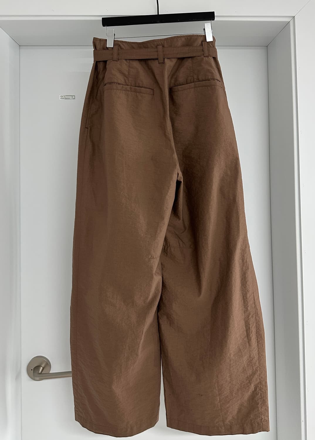 [시스템 / SYSTEM] 여성 브라운 와이드 팬츠 상품이미지6