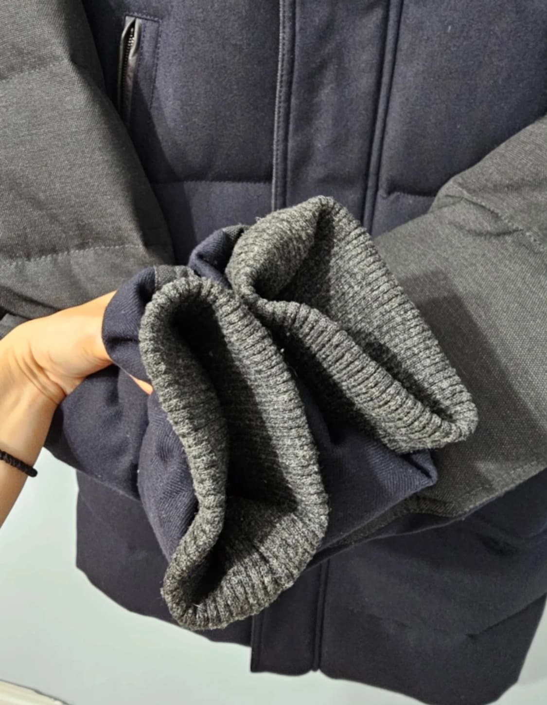 정품 솔리드옴므 패딩 105 상품이미지7