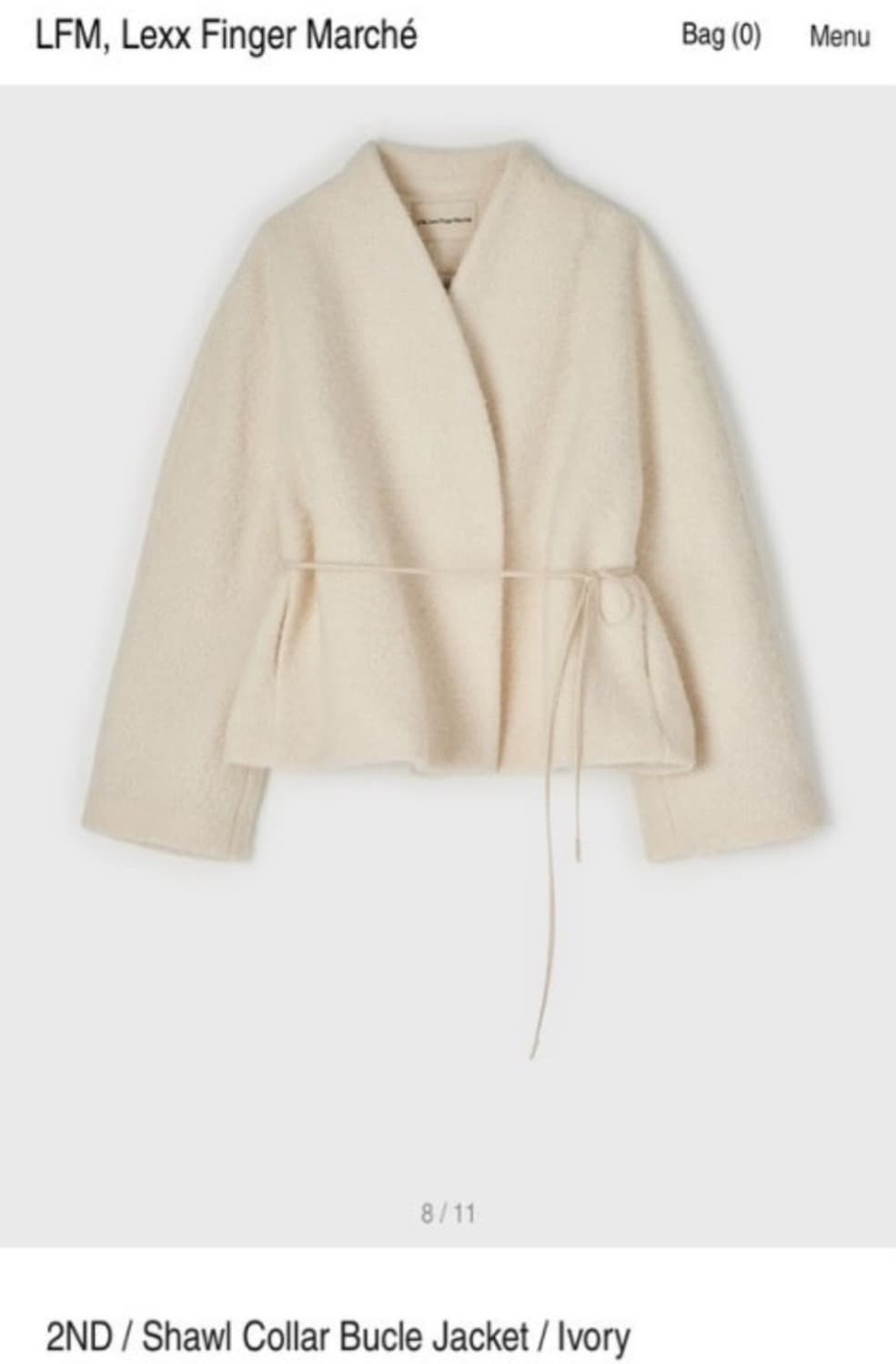 lfm 부클자켓 아이보리 상품이미지1