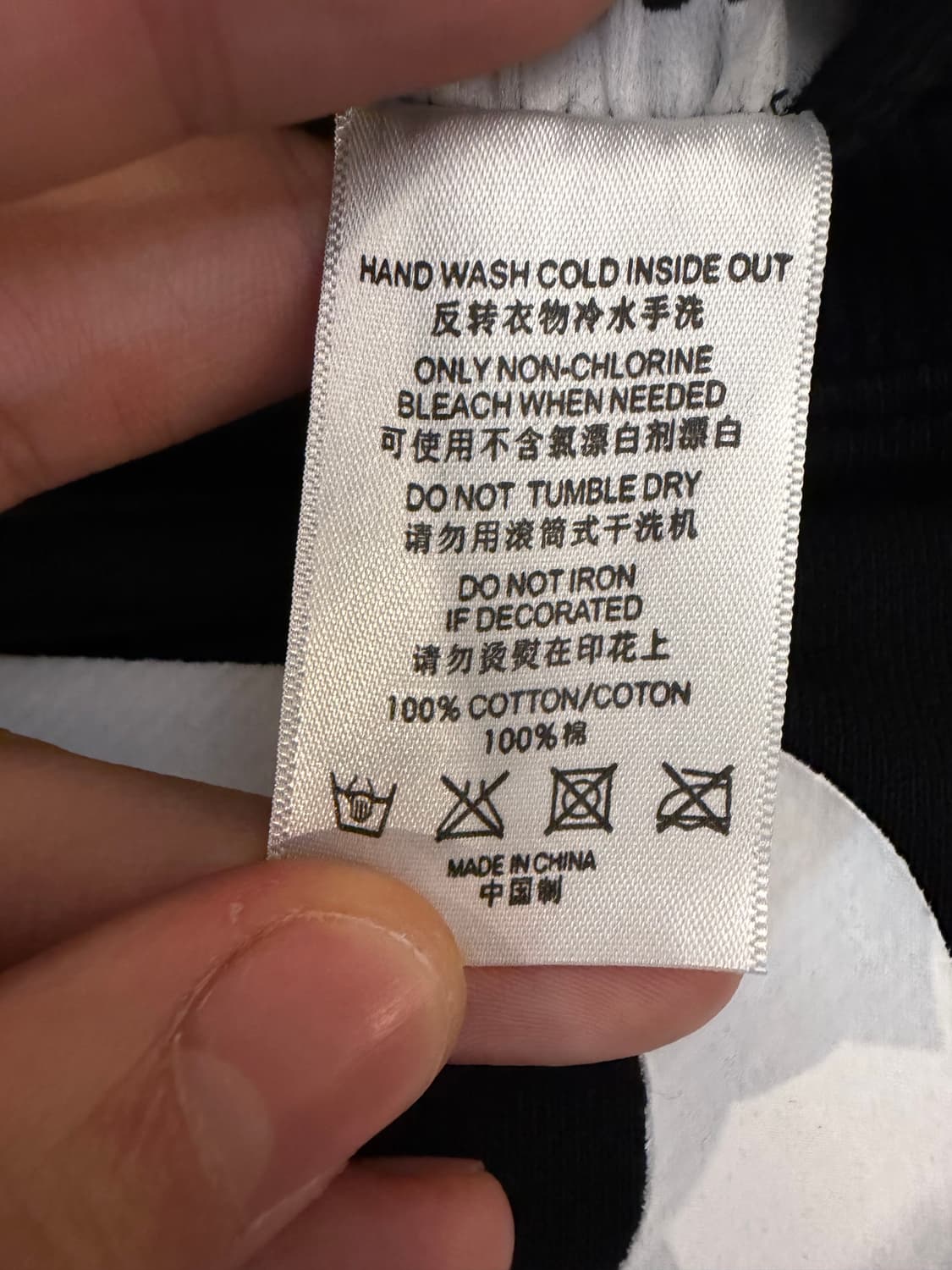 HBA 후드 바이 에어 맨투맨 롱슬리브 블랙 상품이미지5