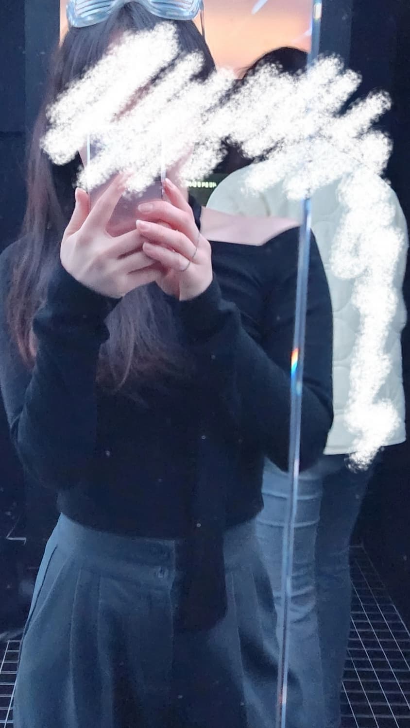 원오프 어깨트임티 상품이미지1