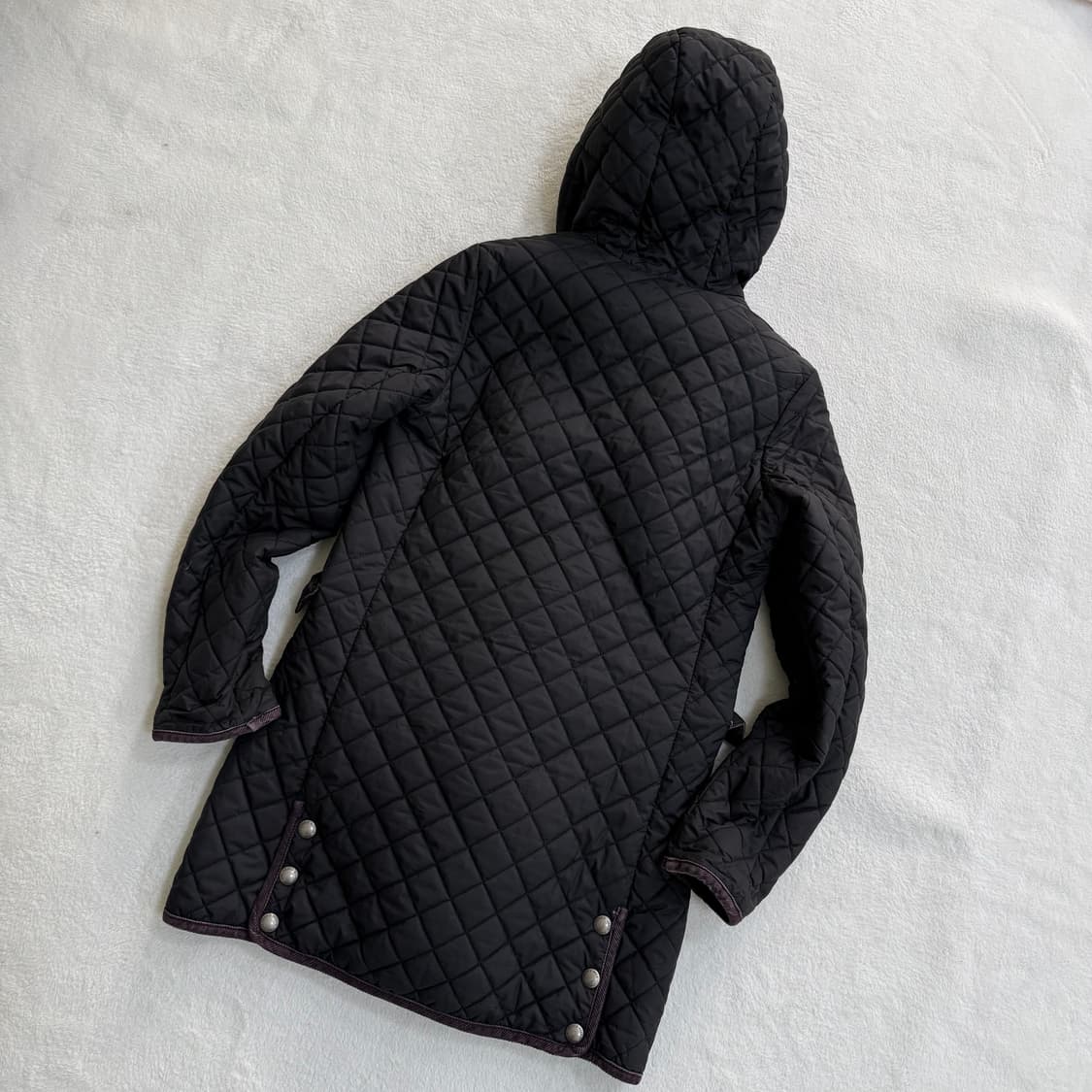 FS 티니위니 퀼팅 롱 자켓 0325T 상품이미지2