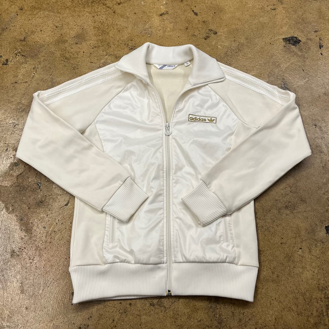 아디다스 화이트 크림 져지 트랙탑 95 상품이미지2