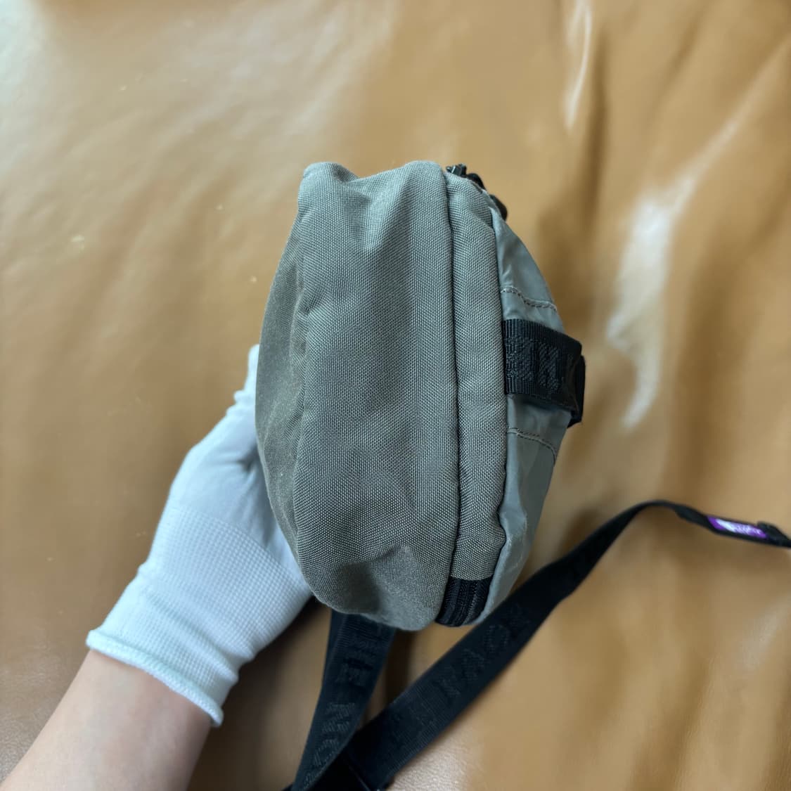 나나미카 노스페이스 퍼플라벨 샤코슈 크로스백 가방 그레이 상품이미지6