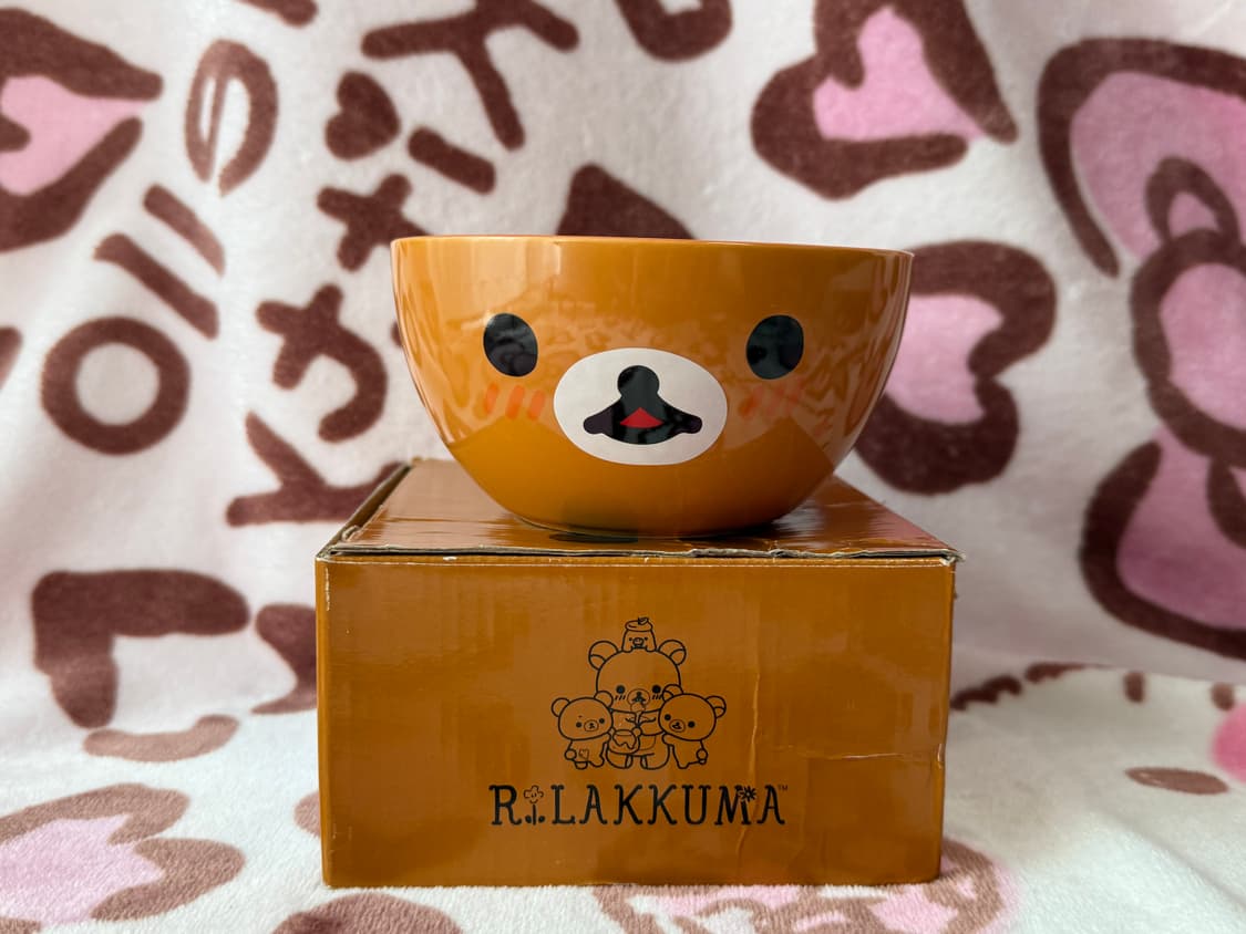 고전 리락쿠마 그릇 상품이미지1
