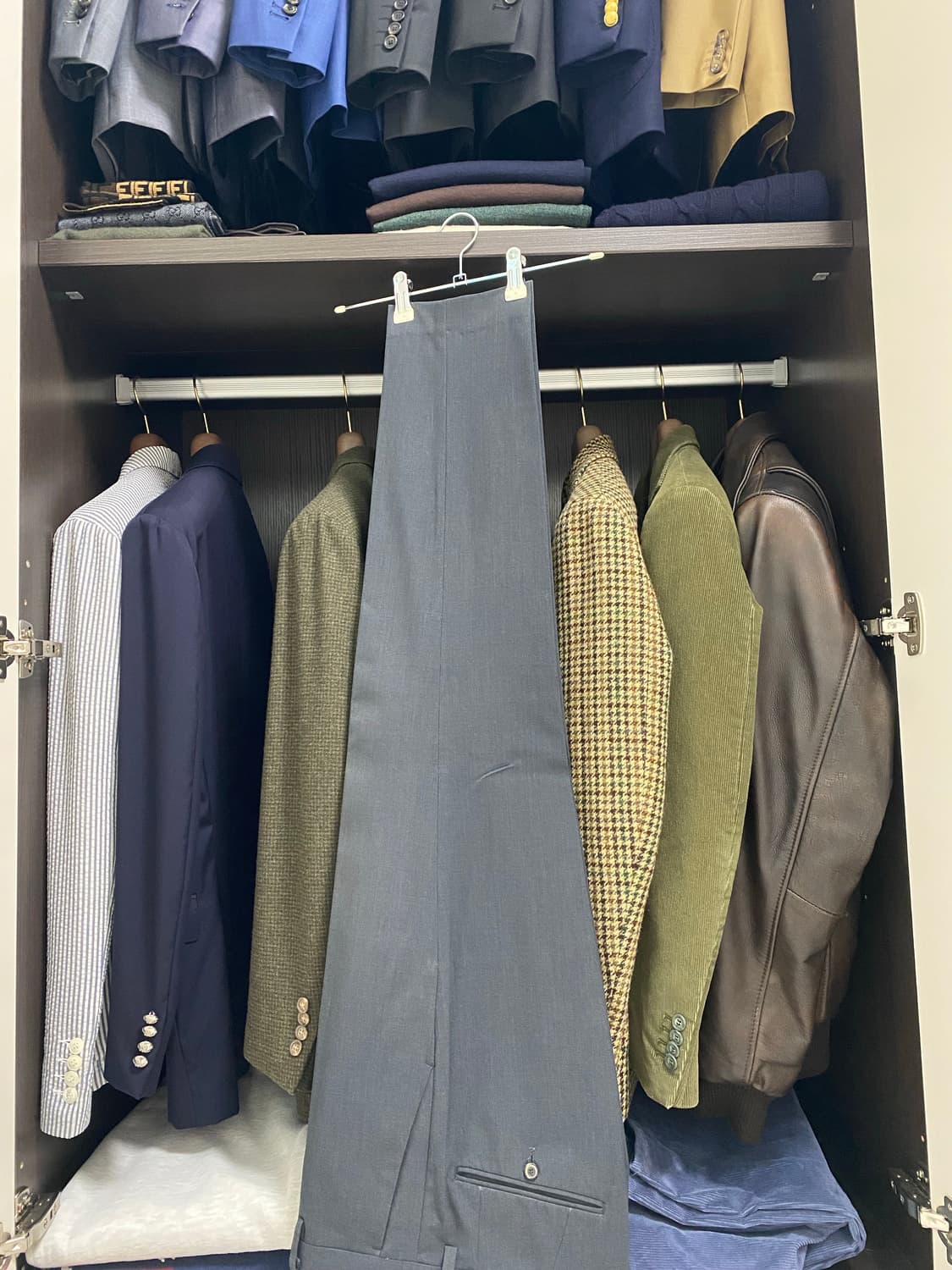 [판매] 헤든앤미로 그레이&네이비 팬츠(46Size) 2벌 상품이미지1