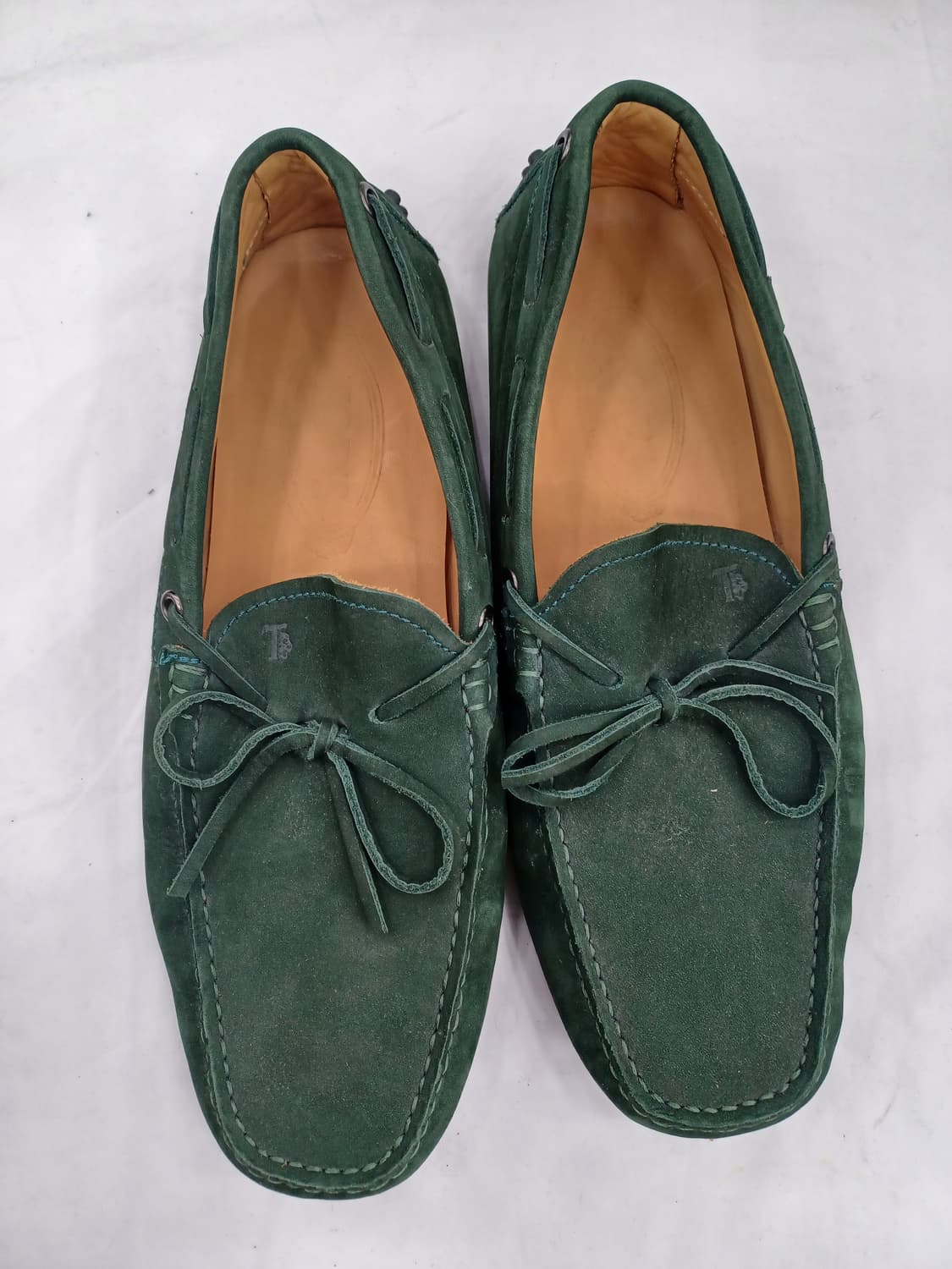 토즈 고미노 드라이빙 슈즈 그린 260mm(정품) 상품이미지1