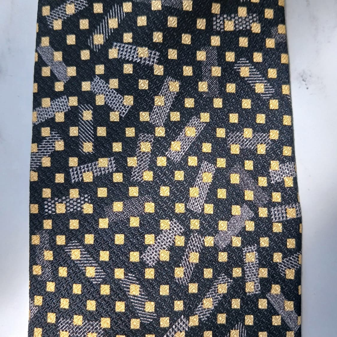 피에르 발망 넥타이 블랙 패턴 A+등급 E894
 상품이미지6