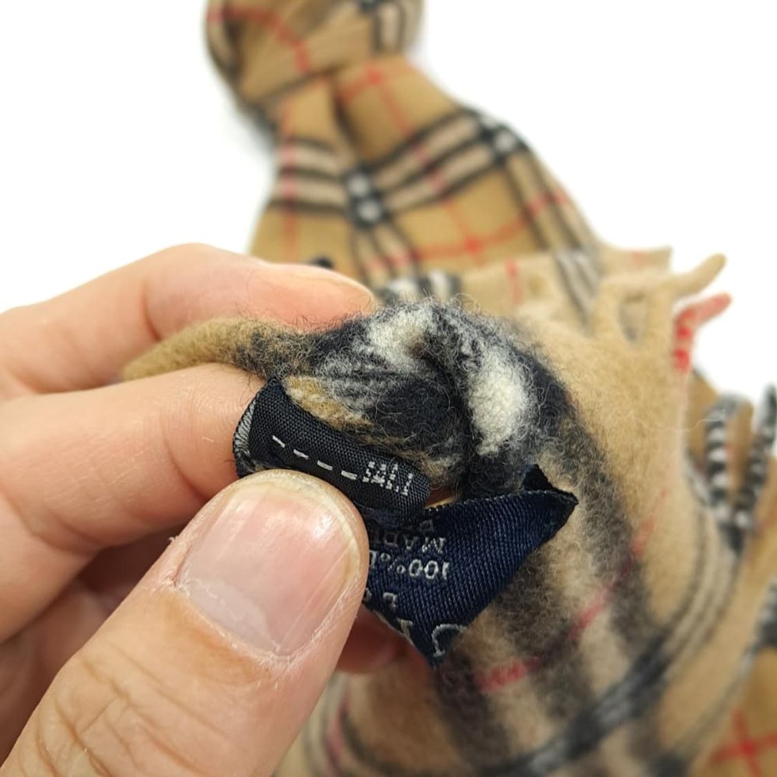 버버리 체크 램스울 목도리 머플러 (MZ506) 상품이미지5