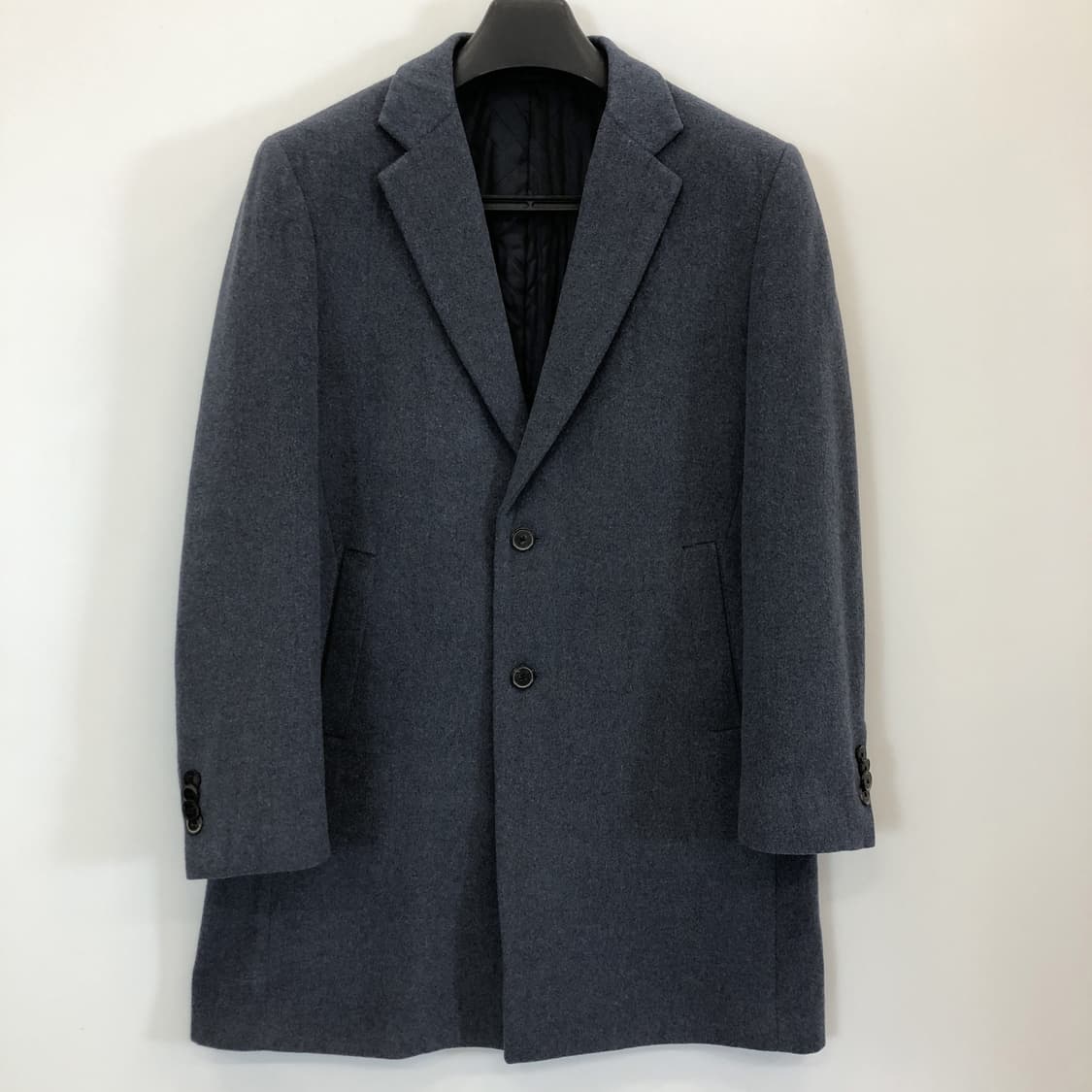 트루젠 캐시미어 체스터 블루 울코트 105사이즈 상품이미지1