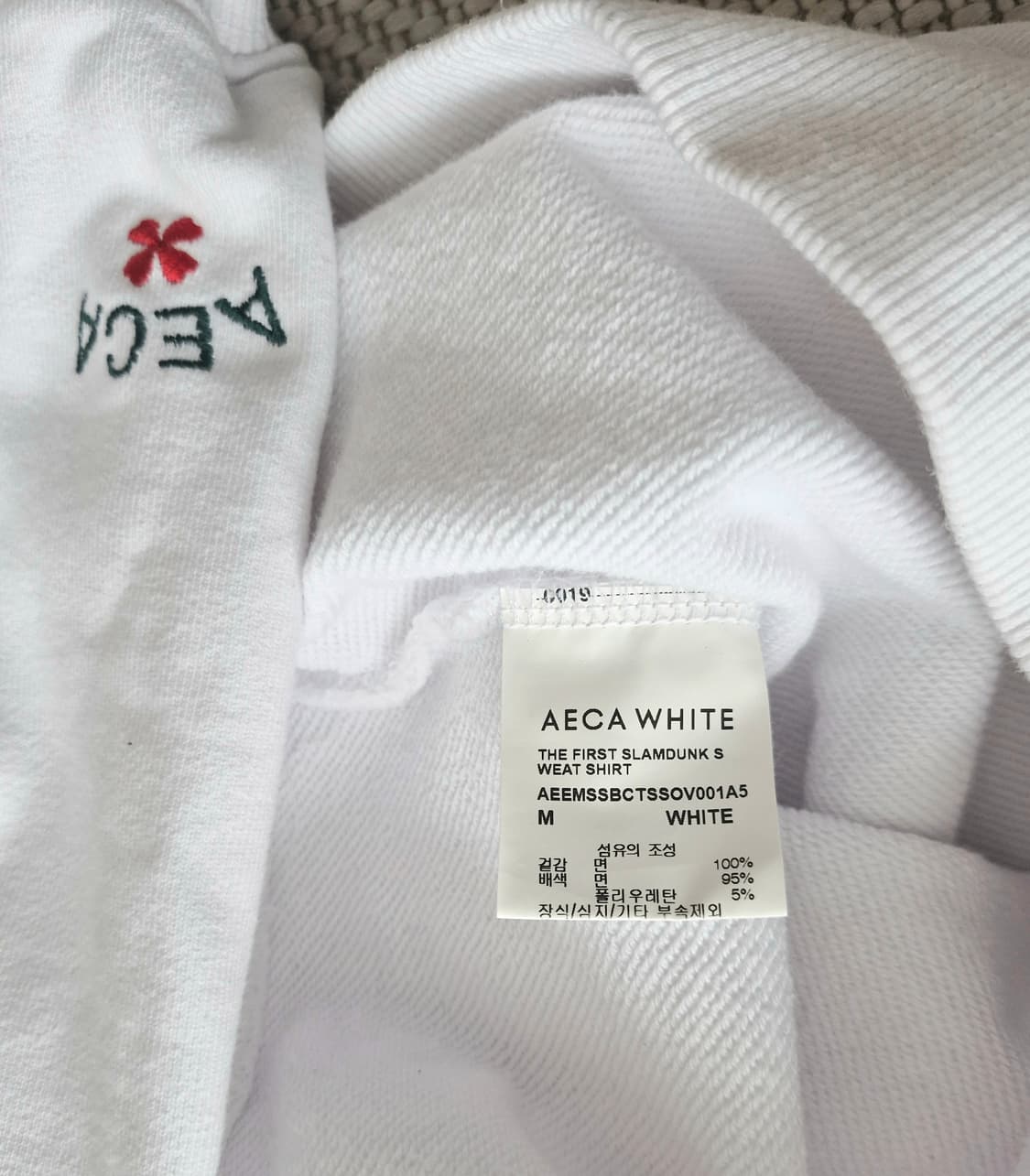 에이카 X 더 퍼스트 슬램덩크 한정판 스웻셔츠 M 상품이미지7