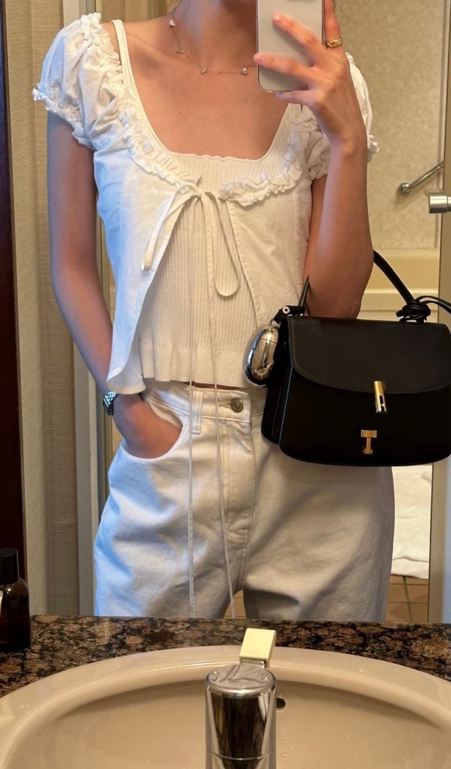 리본빛 앨리스 리본 탑 ribbonbit Alice ribbon top 상품이미지5