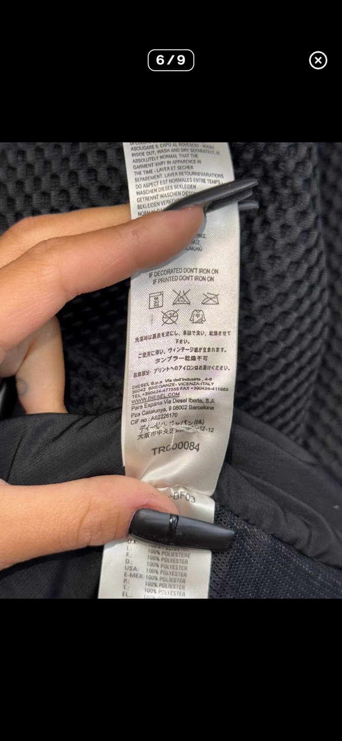 디젤 메쉬 라이더 자켓 상품이미지8