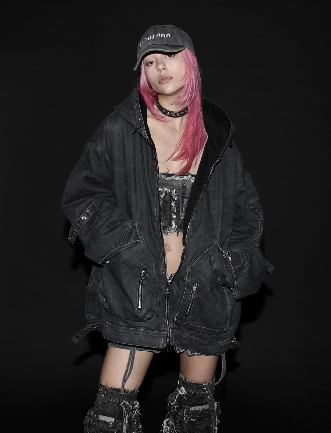 배드 블러드 워시드 데님 자켓 상품이미지1