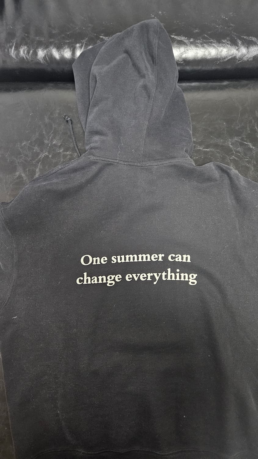 리바이스 기묘한 이야기 콜라보 후드티 블랙 상품이미지4