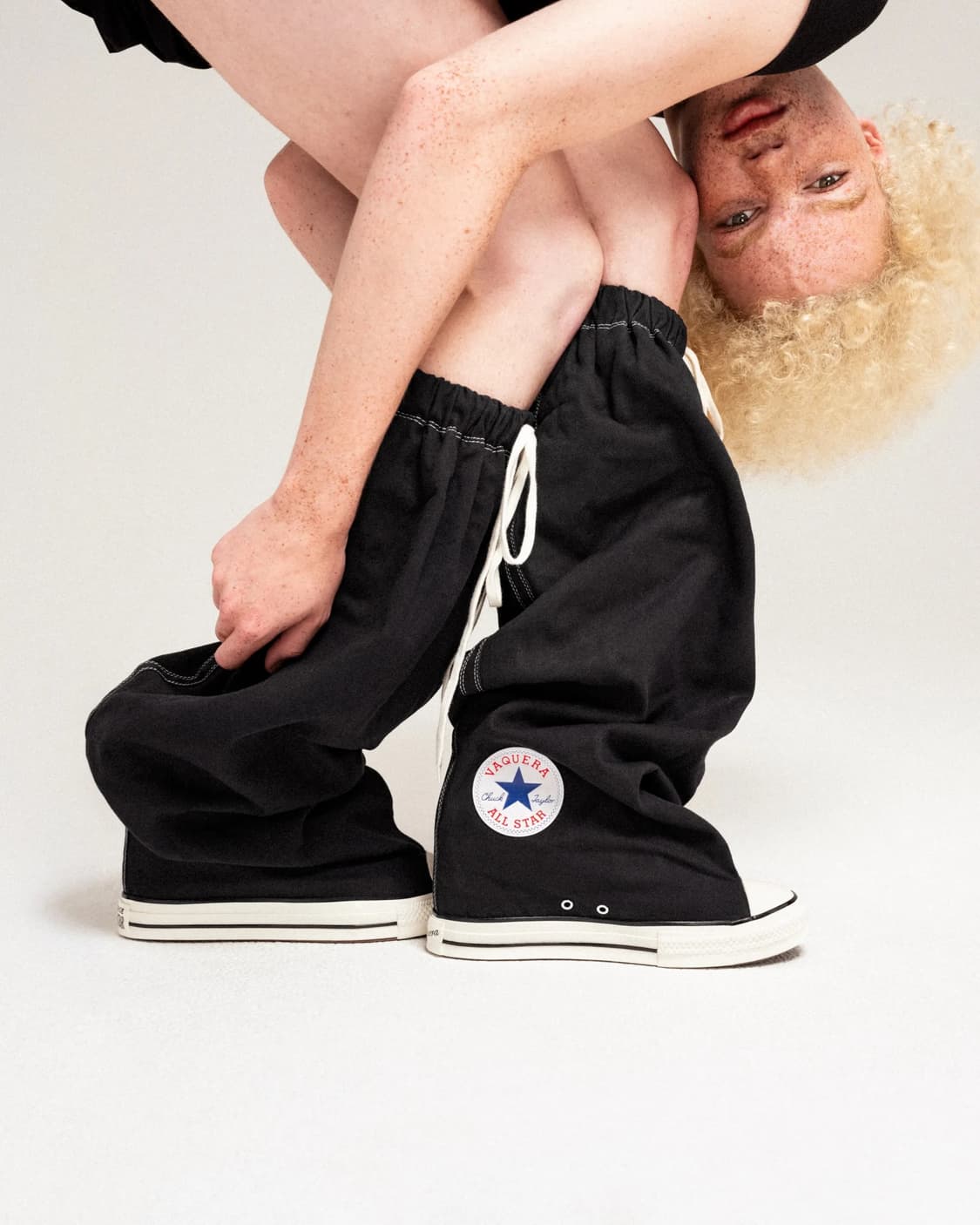 [us7]바퀘라 x 컨버스 25fw 트리플 엑스하이 슬라우치/블랙 상품이미지2