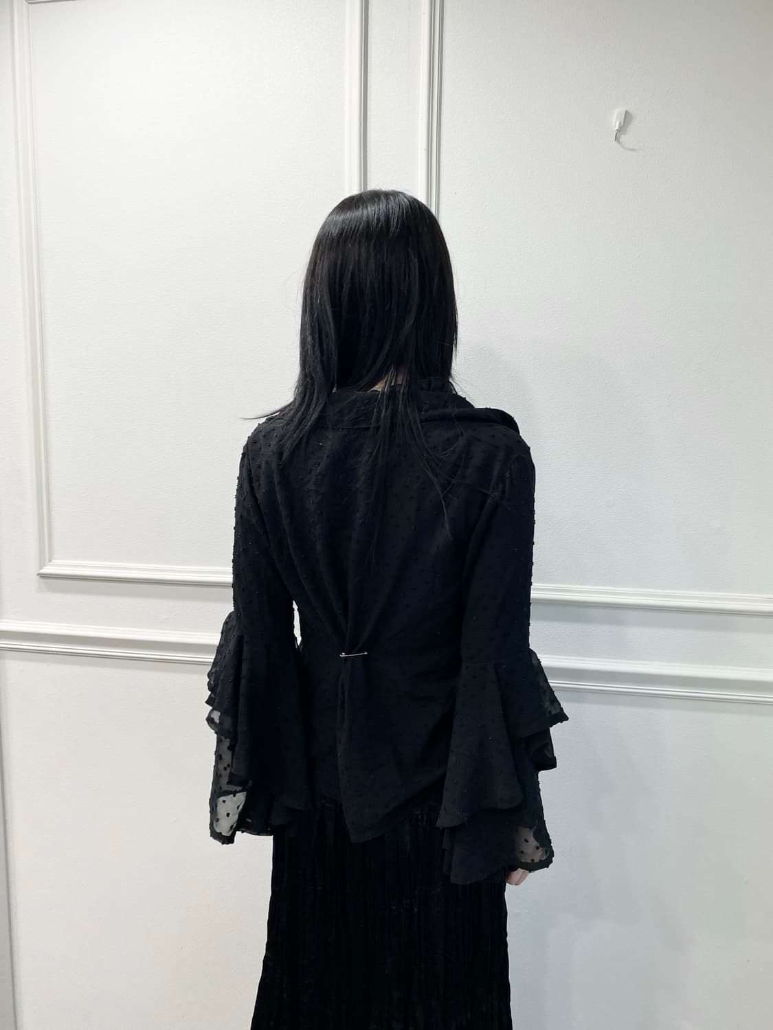 [RESEXY]2000s Goth&Gothic Frill Detail S 상품이미지6