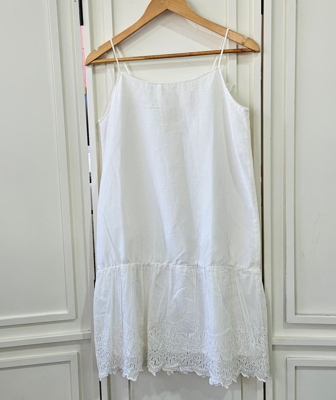 코튼 레이스 슬립 원피스 상품이미지7