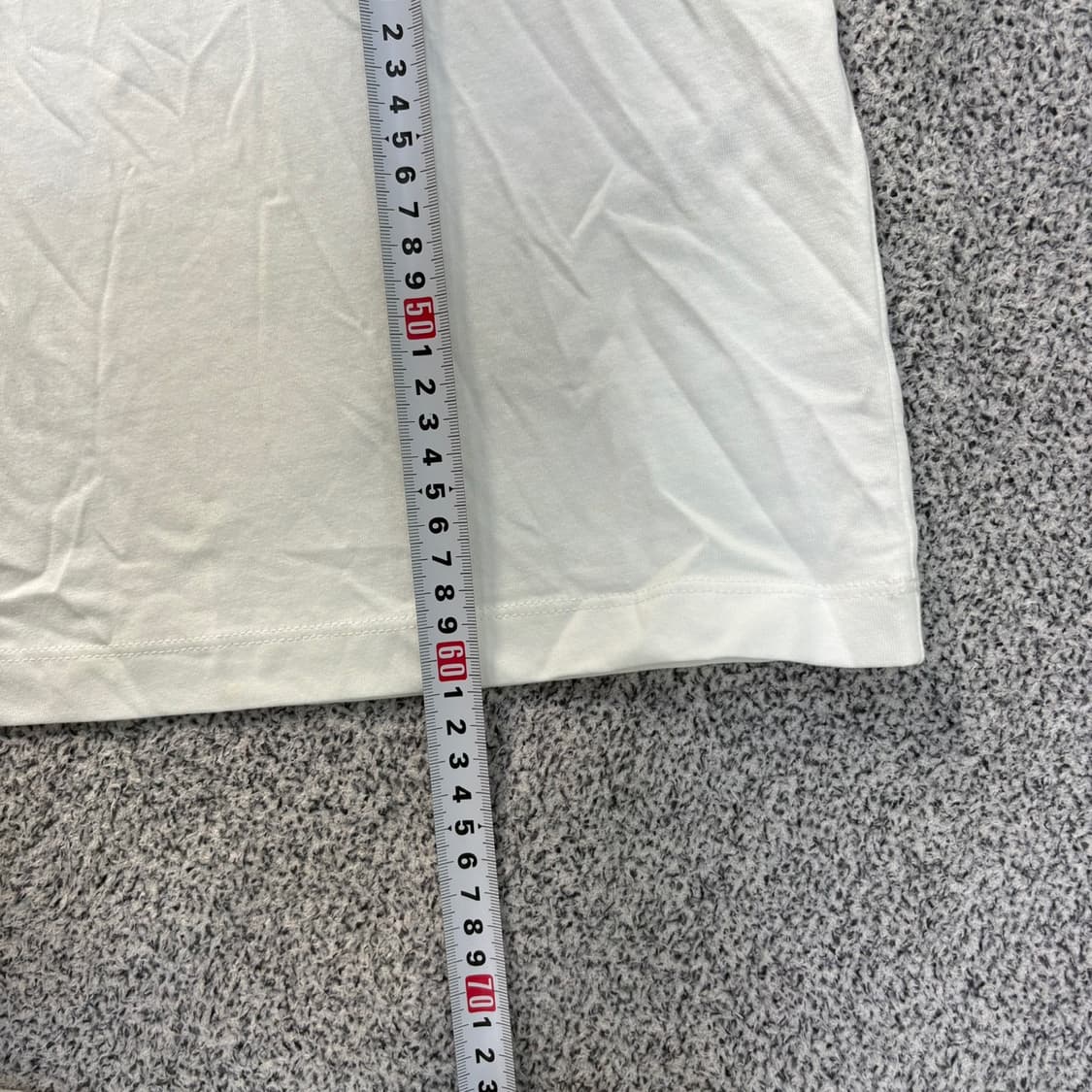 실측확인 앙코라 닻 로고 반팔 티셔츠 0423J 상품이미지6
