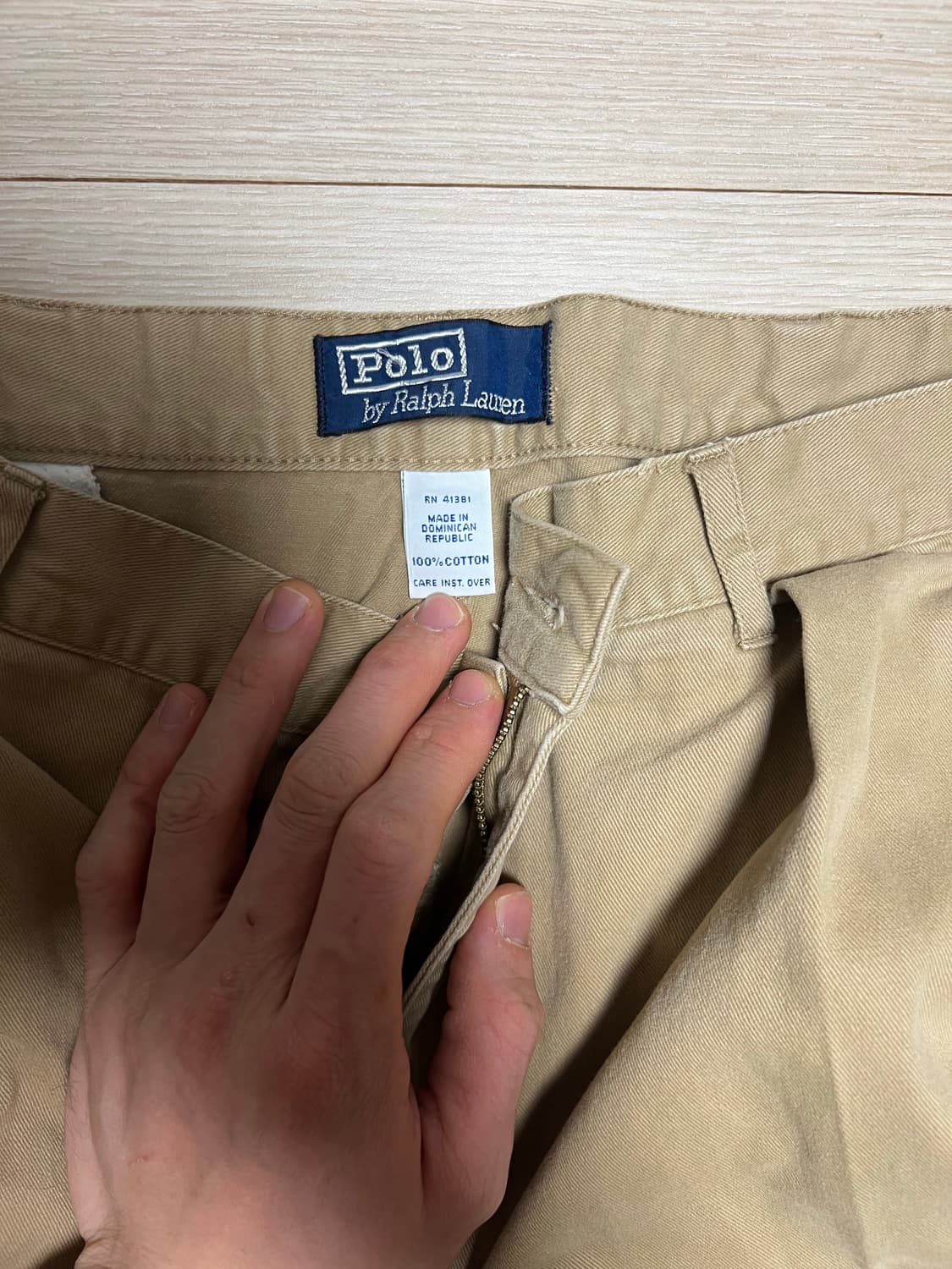 빈티지 폴로 랄프로렌 투턱 치노 36/34 상품이미지3