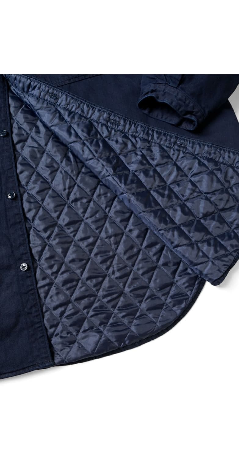 캐피탈 8ozIDG IDG데님 슬러피 셔츠 코트 상품이미지5