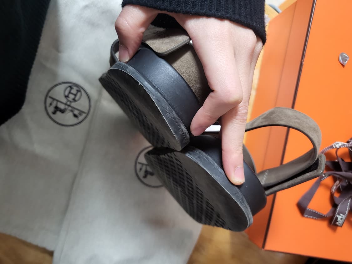 24SS 에르메스 남성 지니어스 샌들 41사이즈 상품이미지6