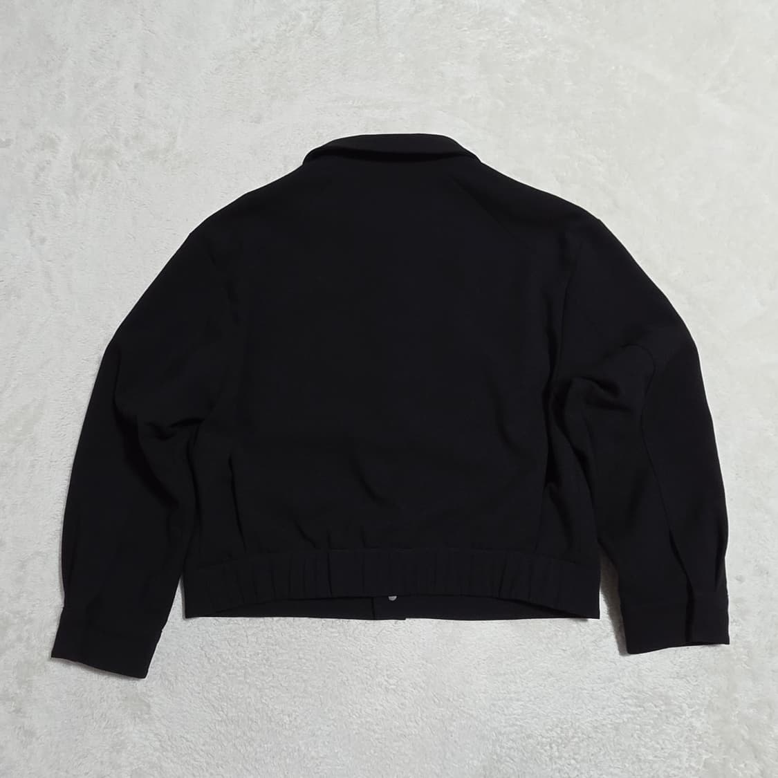 (XS)여성 프로젝트W 미니멀 트러커 자켓 블랙 상품이미지3